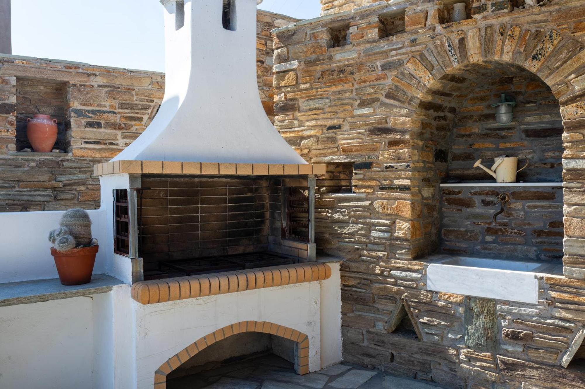 Вилла Andrea'S Tinos House Агиос-Состис Экстерьер фото